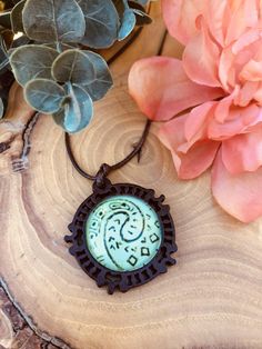 Beautiful Wooden pendant Heart of Tafiti Necklace.  For ocean lovers and those who love the movie Moana! Sail across the sea, and restore the heart of Tafiti! Moana Necklace, Jewelry Ocean, Tropical Jewelry, Ocean Necklace, Pendant Heart, Ocean Lover, Wooden Pendant, Scottsdale Az, Butterfly Art