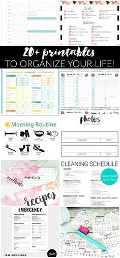 the ultimate printable planner for organizing your life