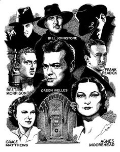 an old movie poster with many different actors