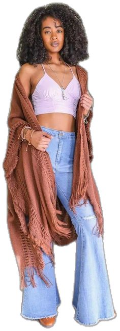 Non-stretch Brown Outerwear For Spring, Brown Fall Beach Outerwear, Fall Brown Beach Outerwear, Fall Beach Brown Outerwear, Fall Brown Acrylic Outerwear, One Size Brown Outerwear For Beach, One Size Brown Beach Outerwear, Bohemian Acrylic Outerwear For Fall, Cardigans For Women