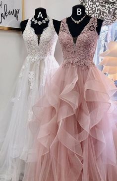 Pink Long Prom Dress, Fashion Trainers, Popular Prom Dresses, Prom Dresses Long Pink, Pink Prom Dress, White Prom Dress, Pink Prom