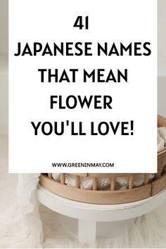 With many Japanese names that mean flower, parents have a wide range of options to choose from. Here is a comprehensive list of Japanese names that mean flower Japanese Flower Names, Japanese Names For Girls, Names That Mean Beautiful, Kanji Characters, Names Baby, Popular Flowers, Flower Names