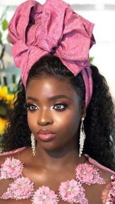 Fascinator Hats Diy, Turban Tutorial, African Hair Wrap, Mens Diamond Earrings, Headband Diy, Head Tie, African Print Dress Ankara, Bridal Headwear, Lace Gown Styles