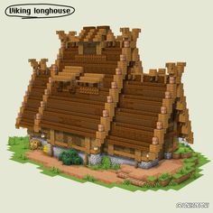 an image of a building made out of wood