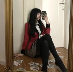 Kakegurui Cosplay, Kawaii Cosplay, Yumeko Jabami, Amazing Cosplay, Halloween Costumes For Girls, Best Cosplay, Halloween Girl, Cosplay Outfits