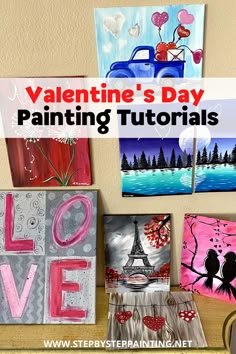 valentine's day art project for kids with free printables on the wall