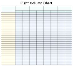 the printable column chart for each column is shown in this table, which contains two columns