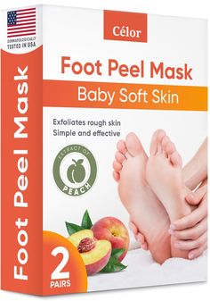 PRICES MAY VARY. DIY Foot Care for Baby Soft & Smooth Feet: Caring for your feet is definitely easier & more satisfying with the Celor Foot Peel Mask. Just like having your very own foot spa at home & with very minimal effort, you can now easily address problems like calluses, dry skin, cracked heels and more using these amazing feet masks. Amazing Foot Peeling Masks You’ll Use Over and Over: The Celor Foot Peel mask will easily be your new best friend once you’ve discovered how effective it is Foot Mask Peel, Foot Peel Mask, Peeling Mask, Baby Soft Skin, Foot Mask, Foot Soak, Foot Spa, Cracked Heels, Callus Removal