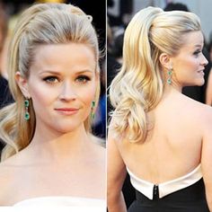 Pageant Ponytail, Retro Ponytail, Jessica Szohr, Pageant Hair, Ponytail Updo, Holiday Hairstyles, Retro Hairstyles, Reese Witherspoon, Formal Hairstyles