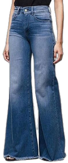 Fall Fashion Jeans, Vintage Jeans Style, Jeans Store, High Waisted Flare Jeans, Flare Denim Jeans, Stylish Jeans, Casual Wide Leg Pants, Long Jeans, High Waisted Flares