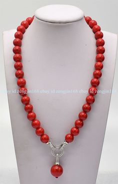 20" Natural 10mm South Sea Red Coral Round Gemstone Beads Pendant Necklace AAA+ Style : Necklace Size : 10mm Quantity: 1 Pcs Length:  20" Condition: New, No Box If you want to buy more , please contact us . Thanks !    Paymen We accept Paypal, and credit card via paypal.com only. All payments are expected within 5 days after the last winning auction is closed. All unpaid auction will be forfeited. Packages are shipped within 2 days of auction Check Out with payment except weekends and holidays. Dress Ankara, African Print Dress Ankara, Beads Pendant, Beaded Pendant Necklace, Coral Jewelry, South Seas, Necklace Size, Style Necklace, Fashion Jewelry Necklaces