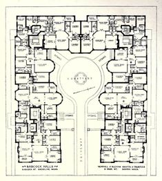 the floor plan for an apartment building