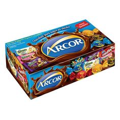 arcor chocolate candy bar in a box