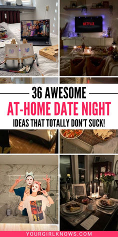 Spice up your evenings with these 36 epic date night ideas at home! Keep things fun and exciting with creative activities that make your nights memorable and enjoyable without leaving the house.	date night ideas | date night ideas at home | date night ideas at home romantic | date night ideas couples | date night ideas fun | date night ideas creative | date night ideas stay in | date night ideas romantic | date night ideas cheap | date night ideas cute | date night ideas free | home date night ideas | home date night ideas set up | date ideas | date ideas at home Cute Stay In Date Night Ideas, Fun Stay At Home Date Ideas, Date Night For Married Couples, At Home Dinner Date Ideas Table Settings, Diy Home Date Night Ideas, Date Night Activities Couples, Holiday Date Night At Home, Grocery Store Date Night Challenge