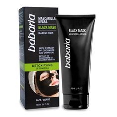 Shop Online Babaria Black Detox Mask 100ml at best price.  Product features:  - Area to be treated: Face - Skin Treatment: Purifying & Mattifying Detoxifying Face Mask, Hydrating Face Mask, Skin Detox, Shiny Skin, Mascara Facial, Hair Essentials, Hydrating Mask, Black Mask, Face Skin