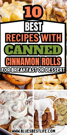 A collection of recipes using canned cinnamon rolls. Recipes Using Store Bought Cinnamon Rolls, Recipe Using Pillsbury Cinnamon Rolls, Things To Make With Cinnamon Rolls, Cinnamon Roll Dessert Ideas Pillsbury, Pillsbury Cinnamon Rolls Ideas, Canned Cinnamon Roll Recipes, Cinnamon Roll Hacks Canned, Canned Cinnamon Roll Ideas, Stuffed Cinnamon Rolls