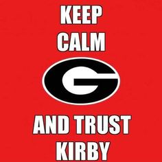 a red and black poster with the words keep calm and trust kerry