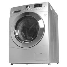 the front view of a washing machine