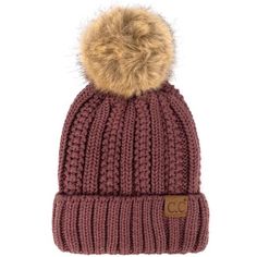 We are adding a little cold weather fun to our most loved C.C beanie. These pom beanies have an added pom on the top of them are lined on the inside. They are comfy, warm, and oh so cozy. The little leather tag is stamped with a registered C.C Size: One Size.  Color: Red.  Gender: unisex.  Age Group: adult. Cc Beanie, Leather Tag, Winter Hats For Women, Pom Beanie, Sherpa Lined, Winter Hat, Chunky Knit, Cloth Bags, Winter Women