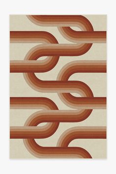 an art print with wavy lines on it