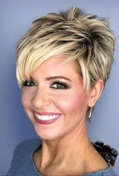 Chic Short Haircuts, Haircut Styles For Women, Short Haircut Styles, Cute Short Haircuts, Short Hairstyles For Thick Hair