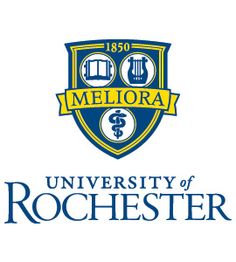 the logo for melora university of rochester