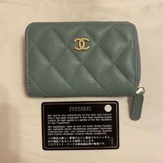 Reposhing This Item I Purchased From @Meeshiescloset. Loved It, But Ready To Rotate For Something New. Questions? Leave A Comment Below! Iridescent Blue, Chanel Bags, Leave A Comment, Chanel Bag, Something New, Coin Purse, Coin, Color Blue, Chanel