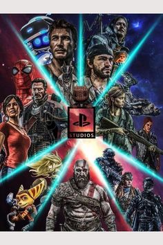 the poster for the upcoming video game,'s avatar is surrounded by other characters