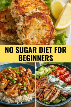 No Sugar Diet for Beginners Diet Food That Tastes Good, Sugar Free Eating Plan, Sugar Cleanse Meal Plan, Sugar Free Diet Plan Food Lists, 40 Day Sugar Fast Recipes, Easy Diet Salad Recipes, No Sugar Meal Plan 21 Days, Healthy Diet Plans For Women, No Sugar Challenge Meal Plan