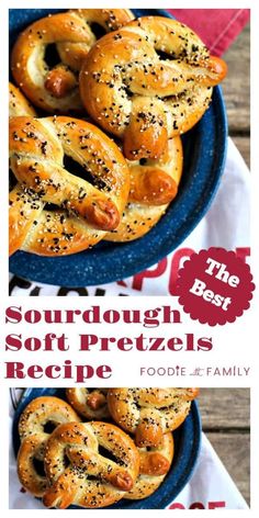 the best sourdough soft pretzels recipe