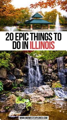 20 Epic Things To Do In Illinois Things To Do In Illinois, Things To Do In Summer, Galena Illinois, Illinois Travel, Naperville Illinois, Peoria Illinois, Springfield Illinois