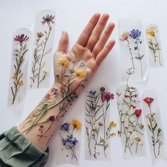 Wildflower Tattoo Design Pack Wildflower Garden Tattoo, Colorful Flower Sleeve Tattoos For Women, Beadwork Tattoo, Unique Feminine Tattoos, Tattoo Birth Flowers, Wildflower Tattoo Design, Unique Expressions, Garden Tattoos, Kunst Tattoos