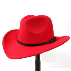 Material:Wool Blend Condition:100% New Style:Cowboy Western Size: 7 1/8-7 1/4 High of crown: 10 cm Width of brim: 7 cm Head circumference:57-58 cm Measure conversion: 1 inch = 2.54 cm; 1 cm = 0.393 inches Color: 8 Colors ,As the pictures showsNote:1.Lighting, display and other factors can cause COLOR SHADING, please comprehensive pictures, text descriptions to determine Casual Red Panama Hat With Short Brim, Winter Retro Adjustable Fedora, Retro Adjustable Felt Hat With Flat Brim, Casual Red Adjustable Fedora, Casual Adjustable Red Fedora, Adjustable Red Panama Hat With Flat Brim, Retro Adjustable Fedora Hat Band, Adjustable Retro Fedora Hat Bands, Casual Felt Rodeo Cap