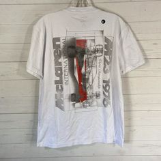 Hollister Mens McLaren 1976 Formula 1 T-shirt Size Small White Short Sleeve NEW
#ad White Short, Formula 1, The White, White Color, White Shorts, Men's T Shirt, Short Sleeves