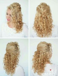 Hair Romance Curly, Hair Romance, Curly Hair Tutorial, Curly Hair Tips, Day 6, Short Curly Hair, Long Curly Hair, Curly Hairstyles, Long Curly