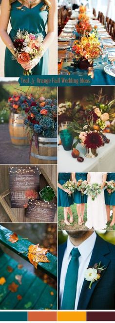 a collage of different pictures with flowers in vases and other things on the table