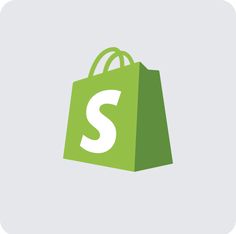 a green shopping bag with the letter s on it's front and bottom corner