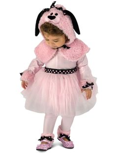 Baby/Toddler Princess Poodle Costume - costumes.com Poodle Costume, Infant Costume, Mouse Costume, Minnie Mouse Girl, Toddler Halloween Costumes, Toddler Costumes, Pink Tutu, Halloween Fancy Dress, Poodle Puppy