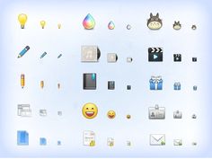 an image of a computer screen with various icons