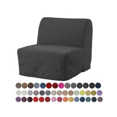 an image of a chair with various colors