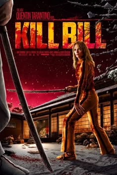 a poster for the movie kill bill