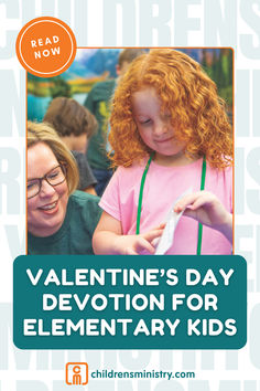 Kids dig into God’s sweet love for them and offer their love in return in this Valentine’s Day devotion.