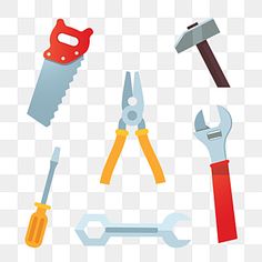 various tools are arranged in the shape of a circle, including wrenches and pliers