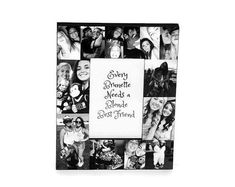 a black and white photo collage with many different people in the same frame that says every favorite needs a blend of best friend