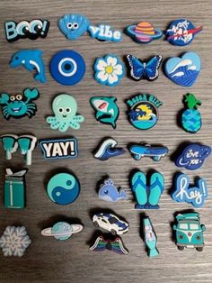 Crock Charms, Cross Aesthetic, Croc Pins, Tennis Core, Blue Crocs, Crocs Fashion, Crocs Jibbitz, Croc Charms, Autumn Cozy