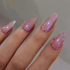 PRICES MAY VARY. 【High-Quality Press on Nails Stiletto】:Our YEFIUO press on nails are thickened acrylic glossy fake nails with designs. Not only is it comparable to a nail salon, but it can also be done at home. Not only does it save you time and money, it also ensures that your nails will never break or split! 【DIY Nail Art That Wow】: With French designs,salon dip,acrylic nails,gel manicures,glue on nails,press ons manicures and more,YEFIUO has got you covered in the fashion colors,shapes,lengths,finishes,and custom art.More important!Save yourself a trip to the salon. 【What You Will Get】:A box contains 24 fake nails, a nail file and 24 jelly glues,an orange wood stick, a set of cleaning cotton,the fake nails are divided into 12 different sizes.The soft elastic and seamless cuticle line c Nails Short Almond, Nails Press Ons, Ballet Nails, Press On Nails Short, Nagel Tips, Short Almond, Manicure Tips, Jelly Nails