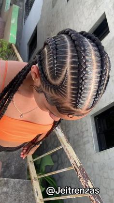 Braids Hairstyles Women, Cornrows Natural Hair, Twist Cornrows, Braids Cornrows, Braided Hairstyles For Black Women Cornrows, Goddess Braids Hairstyles, Beautiful Braided Hair, French Braid Hairstyles, Hair Braid Videos