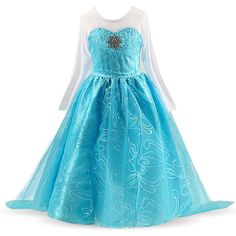 Snow Queen Elsa Princess Dress for Girls Halloween Carnival Party Dress Up 3-10 Years Kids Birthday 10 Years Girl Dress, Princess Costumes For Girls, Princess Costume Kids, Belle Cosplay, Halloween Princess, Baby Girl Princess Dresses, Princess Dress Kids, Princess Dress Up