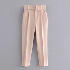 Brand Name: AachoaePant Style: Pencil PantsMaterial: PolyesterFit Type: RegularLength: Full LengthDecoration: PocketsDecoration: SashesOrigin: CN(Origin)Season: Spring/AutumnWaist Type: MIDModel Number: ZX3179Pattern Type: SolidStyle: Office LadyFront Style: PleatedAge: Ages 18-35 Years OldFabric Type: WovenClosure Type: Zipper FlyGender: WOMENPattern: Solid long pants womenSeason: Summer,Spring,AutumnStyle: Elegant, Office, FashionLength: Lady pleated trousersSupport: Wholesale Dropshipping Women High Waist Pants, Celana Fashion, Mode Rose, Retro Pants, Womens Suits Business, Elegant Coats, Pantsuits For Women, Blazer Set, Belted Pants