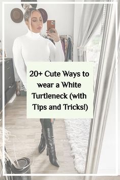 Discover the perfect blend of simplicity and cuteness with these white turtleneck outfits, designed to elevate your aesthetic effortlessly. Click now to explore the chic and timeless fashion inspiration! Long Grey Skirt